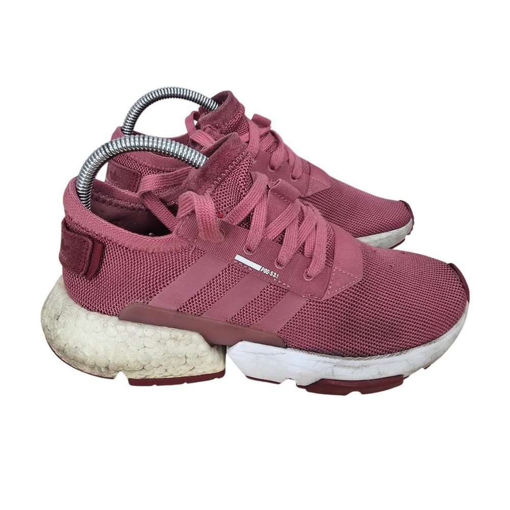 Adidas POD-S3.1 Running Shoes Womens 7 Trace Maroon Sneakers Athleisure Sporty